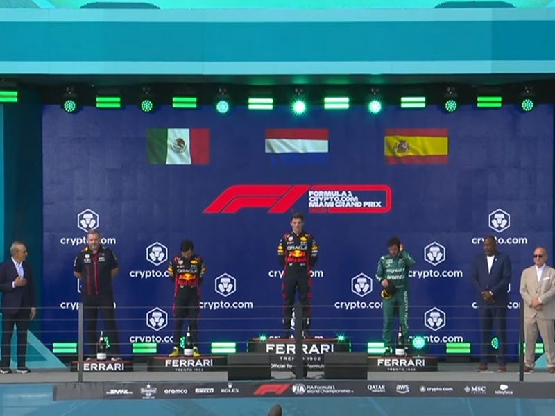 Max Verstappen (Oracle Red Bull Racing) vainqueur du Grand Prix de Miami 2023