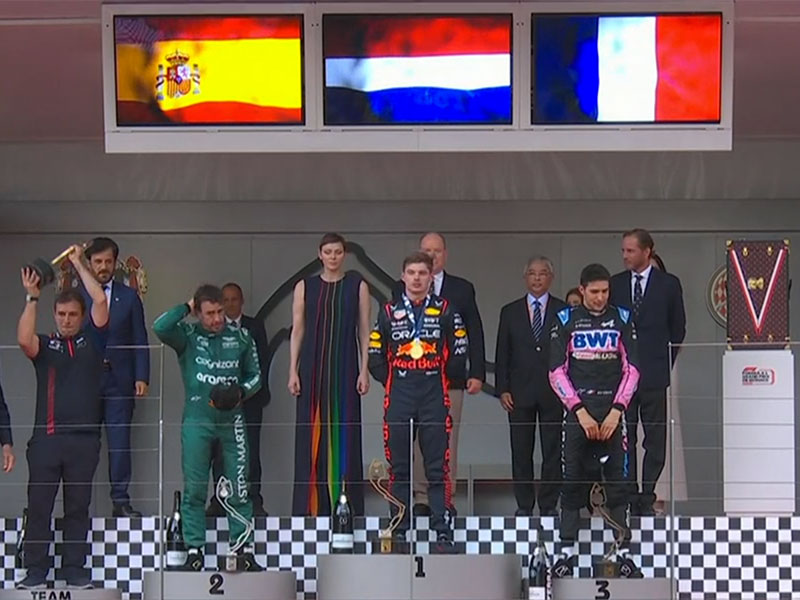 Max Verstappen (Oracle Red Bull Racing) vainqueur du Grand Prix de Monaco 2023