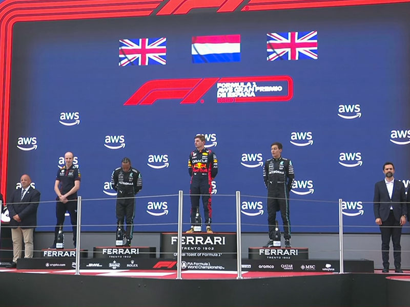 Max Verstappen (Oracle Red Bull Racing) vainqueur du Grand Prix d'Espagne 2023