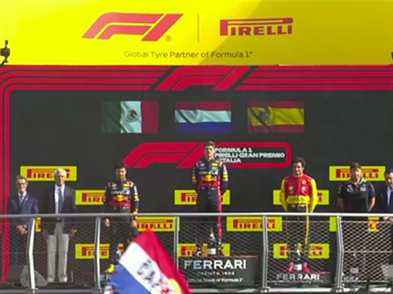 Max Verstappen (Oracle Red Bull Racing) vainqueur du Grand Prix d'Italie 2023