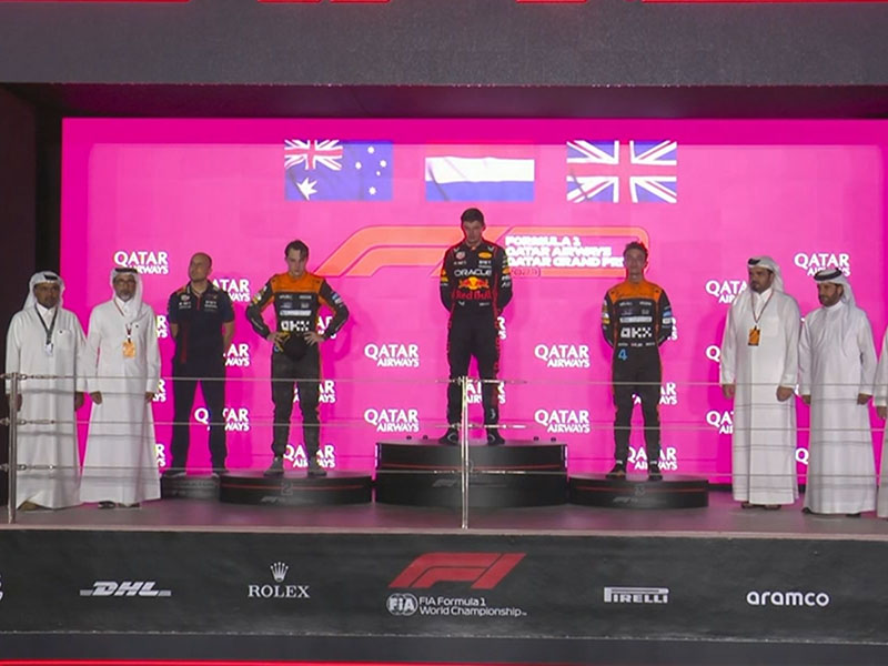 Max Verstappen (Oracle Red Bull Racing) vainqueur du Grand Prix du Qatar 2023